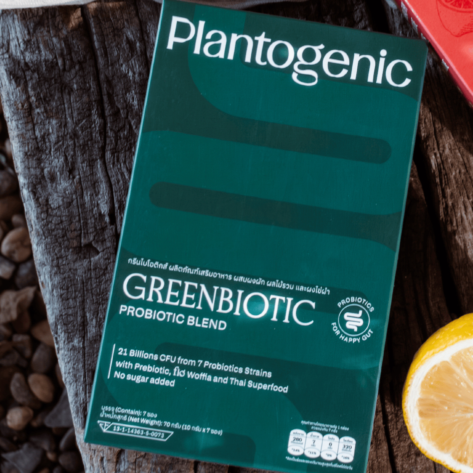 Greenbiotic โพรไบโอติกส์ 7 สายพันธุ์พร้อมไข่ผำและผักผลไม้ 34 ชนิด