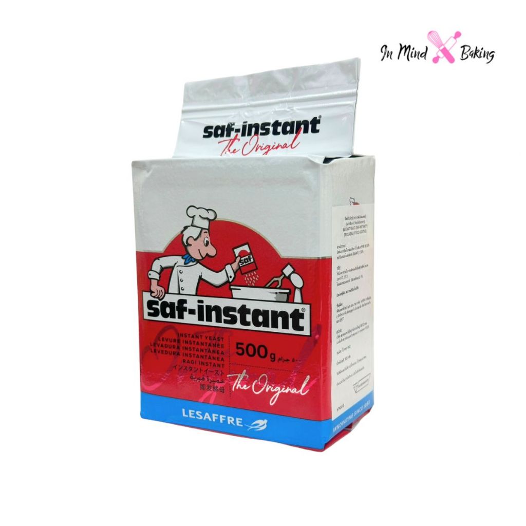 Saf-Instant ยีสต์แห้งสำเร็จรูป 500 กรัม ยีสต์ขนมปัง ยีสต์ทำเบเกอรี่ ยีสต์จืด ( สีขาวแดง ) รูปที่ 3