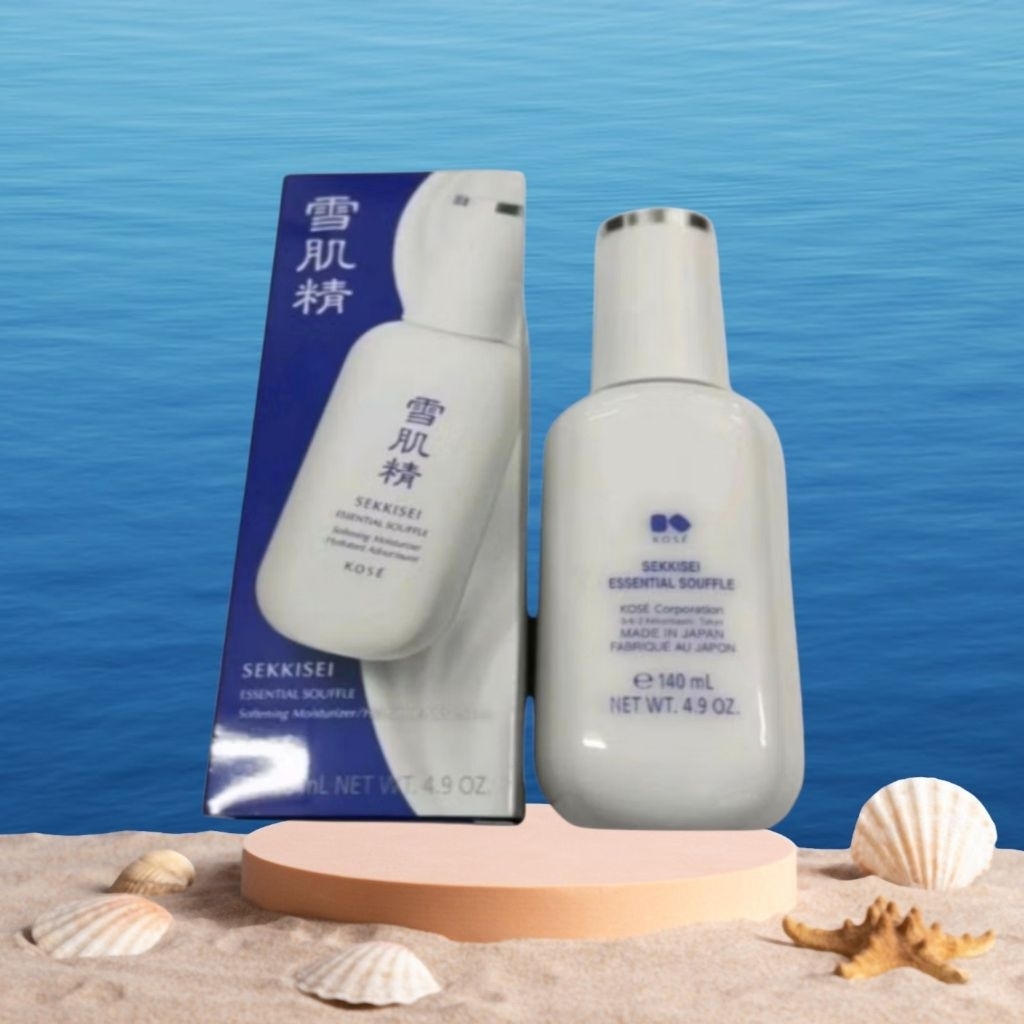 น้ำนมบำรุงผิว Kose Sekkisei Essential Souffle 140 ml. มีกล่อง