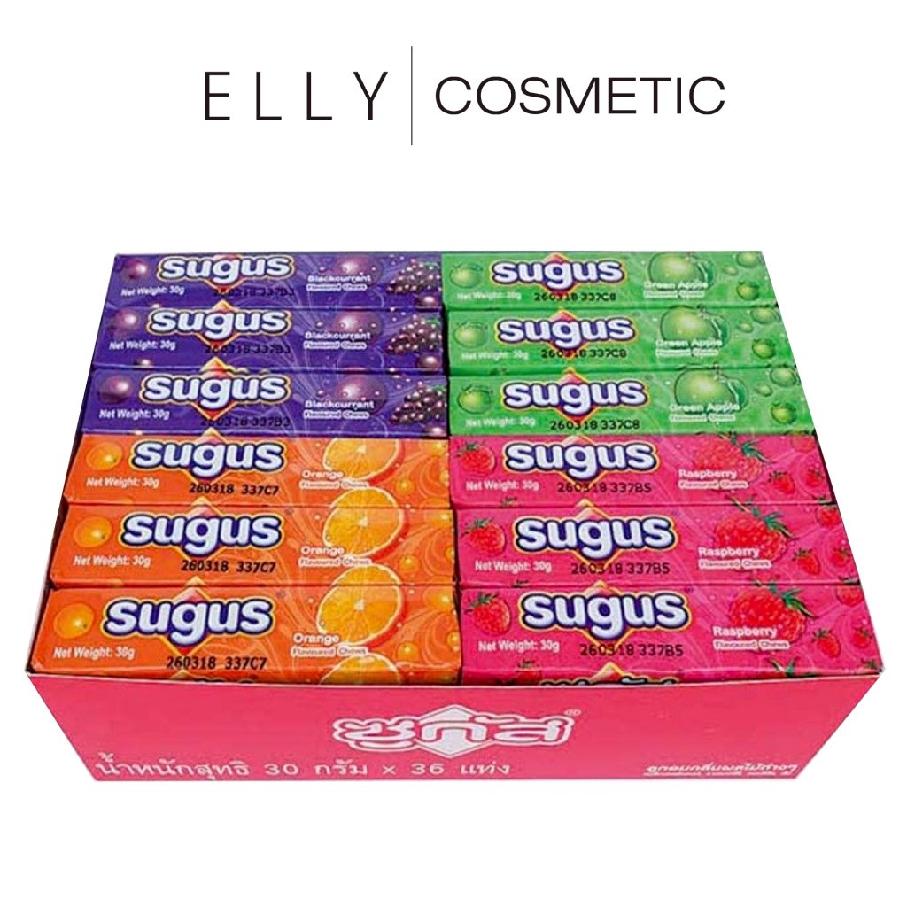 12 แท่ง Sugus ลูกอมผลไม้ แบบแท่ง