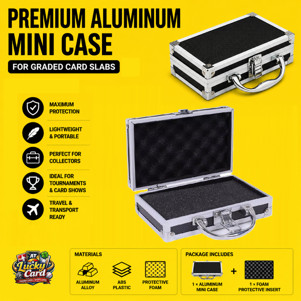 Premium Aluminum Mini Case for PSA Graded Card Slab กล่องอลูมิเนียมเก็บการ์ด PSA เคสใส่การ์ดเกรด พร้อมส่ง