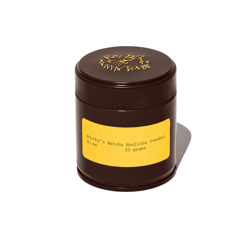 (พร้อมส่ง) ROCKY'S MATCHA HOUJICHA 20G
