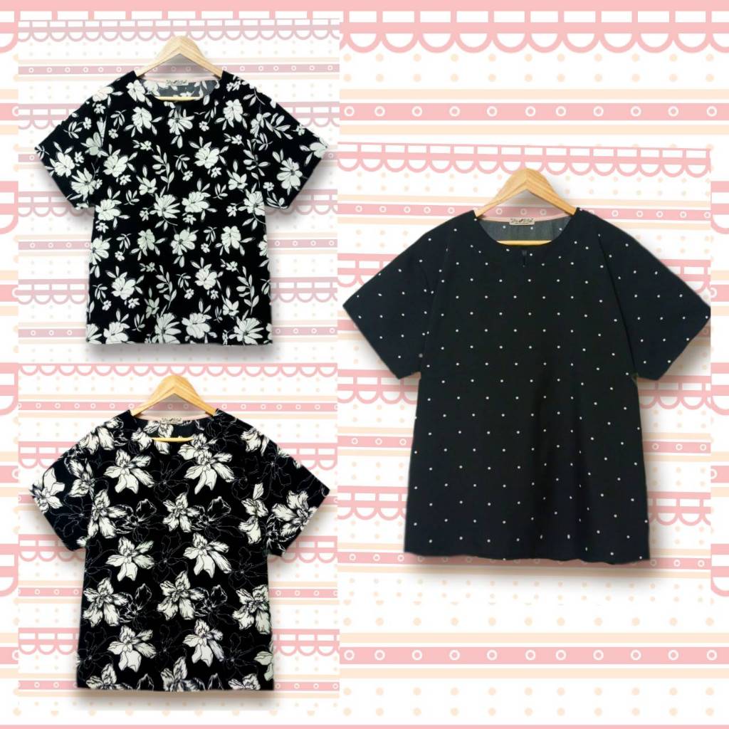 เสื้อผู้หญิง แฟชั่น ไซส์เสื้ออก 40/42/44/46 นิ้ว ผ้าไหมอิตาลี่ งานสวย ตัดเย็บเรียบร้อย