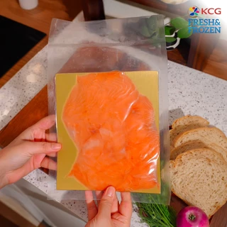 (ส่งรถเย็น) KCG แซลมอนรมควัน Smoked Salmon 100g แซลมอนรมควันเย็น