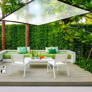 PE PVC ผ้าใบใส หนาพิเศษ ไซโกญี่ปุ่น กันน้ำกันฝน 100% โปร่งแสง เหมาะสำหรับ ระเบียง ห้องนอน ที่จอดรถ โรงเรือน ขนาด 2x2 3x5