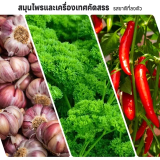 LUGANANA เกลือกระเทียมพาร์สลีย์รสเผ็ด 110g*2 เกลือปรุงรสสไปซี่จัดจ้าน สเต็ก หมูกระทะ บาร์บีคิว