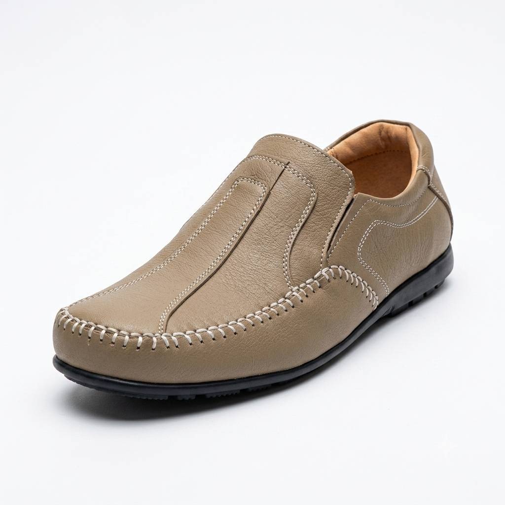 HEAVY SHOES รองเท้าหนังแบบสวมรุ่น PC3500  มี 3 สี