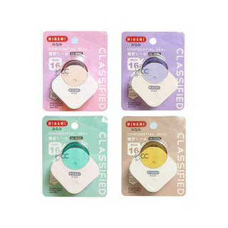 ลูกกลิ้งปิดข้อความ Minami มินามิ รุ่น MI-8003 หมึกดำ สามารถเติมหมึกได้ (จำนวน1ชิ้น)