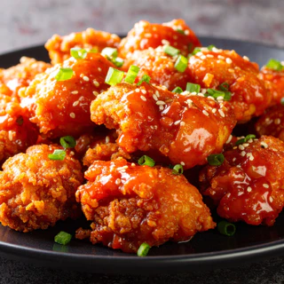 (สินค้าใหม่) ซอสเคลือบไก่ กลิ่นเนยและกระเทียม 800g เพียวฟู้ดส์ ซอสไก่เกาหลี