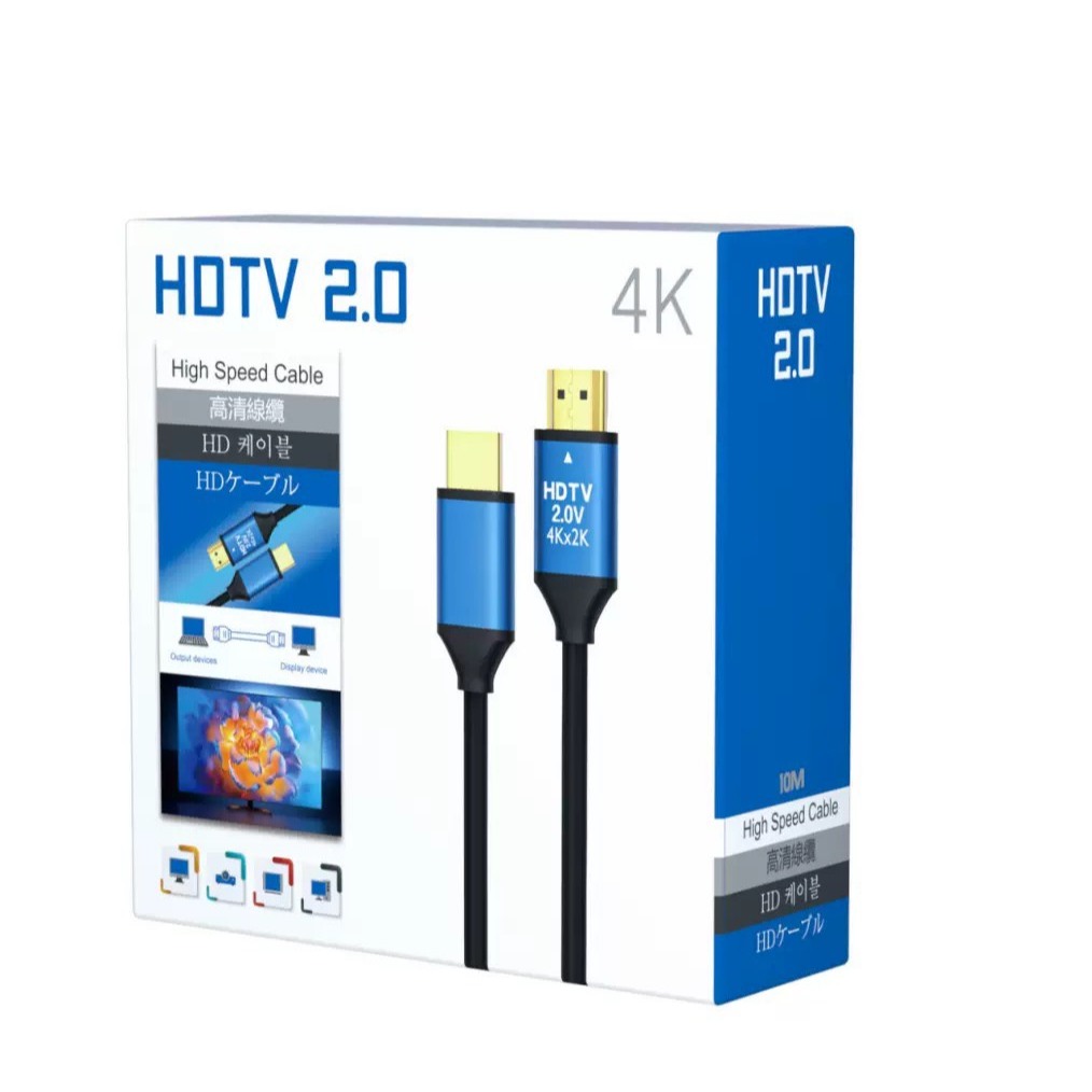 สายHDMI M/M V2.0 4K 1.8M/3M/5M/10M /15/20M สายคุณภาพ