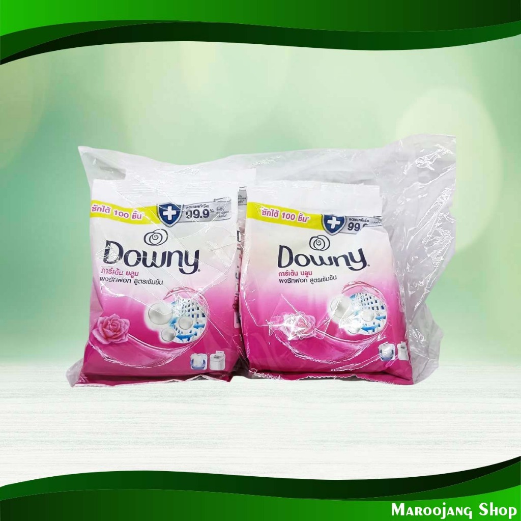 ผงซักฟอกสูตรเข้มข้น กลิ่นการ์เด้นบลูม ดาวน์นี่ 180 กรัม (แพ็ค6ถุง) Concentrated Detergent Garden Bloom Scent Downy