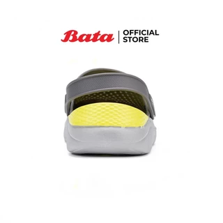 Bata บาจา รองเท้าแตะแบบสวม เปิดส้น สำหรับเด็กโต รุ่น CLASSIC CLOGS สีเขียว 4512799