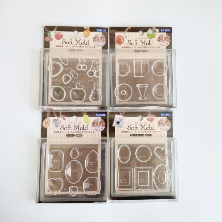 (ราคาพิเศษ) แม่พิมพ์ซิลิโคน งานเรซิ่น PADICO Soft Mold Made in Japan (ส่งจากไทย)