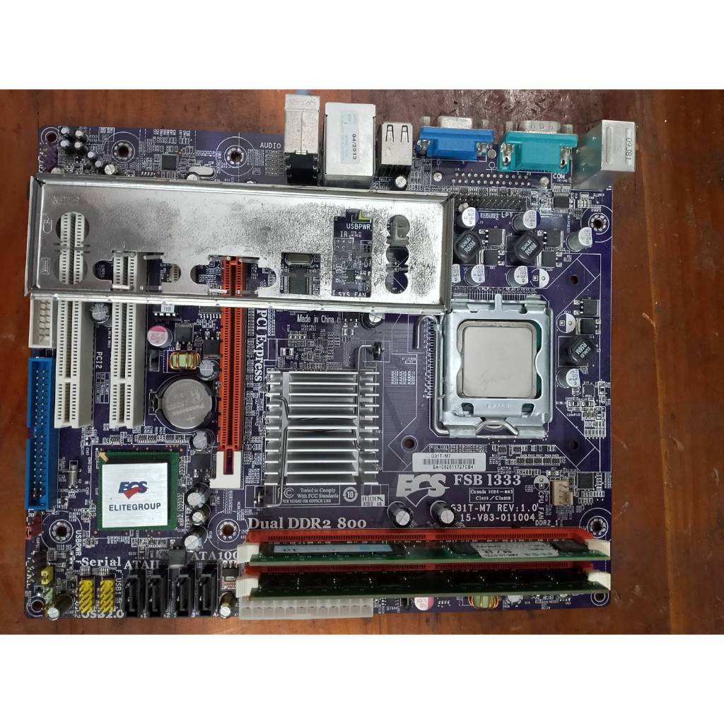 Mainboard Computer ECS
