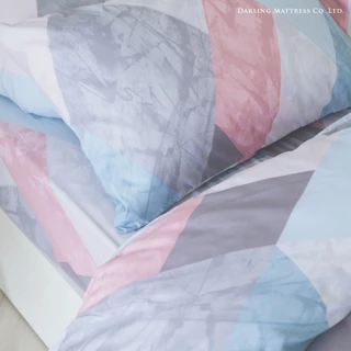 Darling Mattress ที่นอนดาร์ลิ่ง ชุดผ้าปูและผ้านวมรุ่นนาโนเทค ลายมาร์เบิ้ล