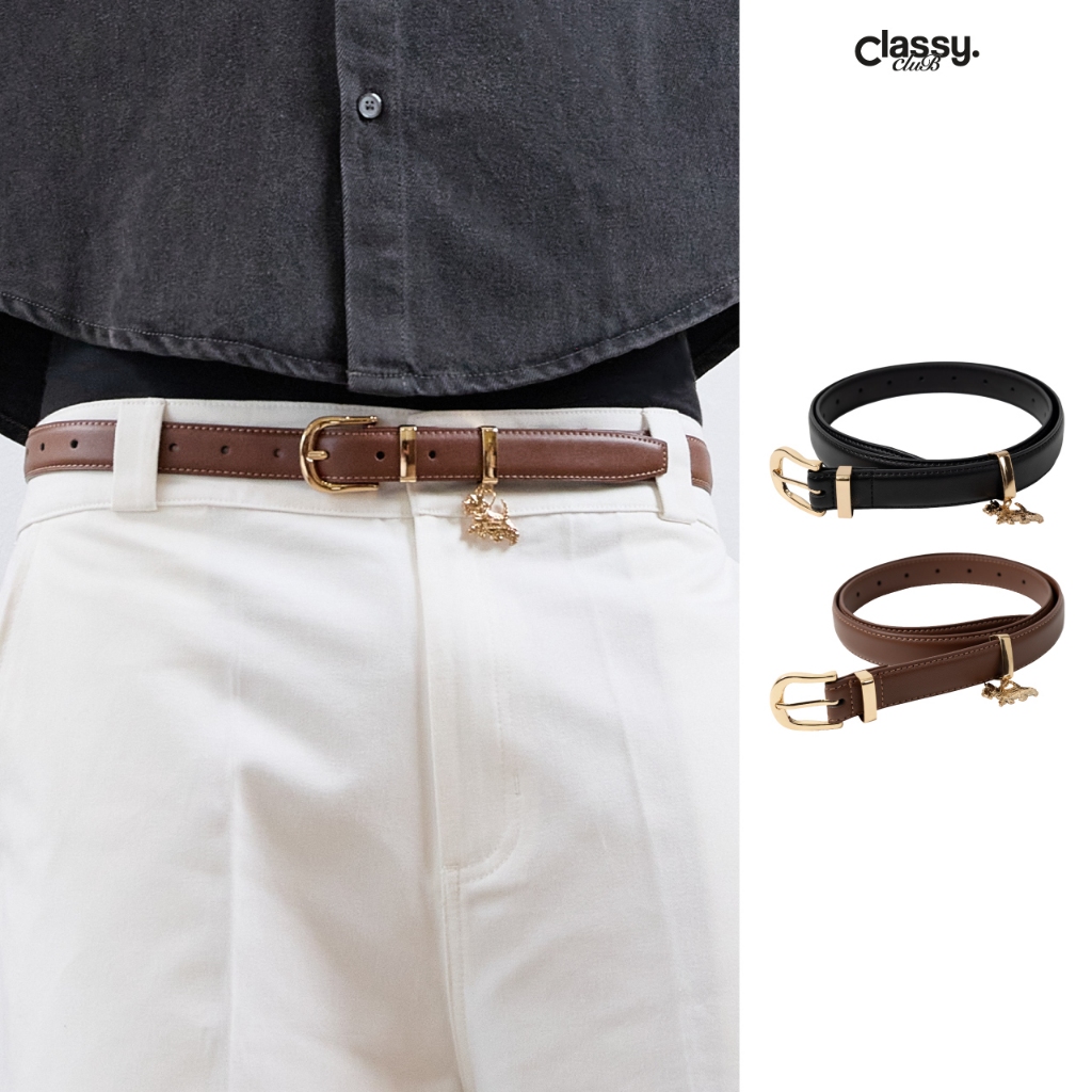 Classy Club - เข็มขัด รุ่น Friends Terrier Belt - The Pawsonality Order Col.