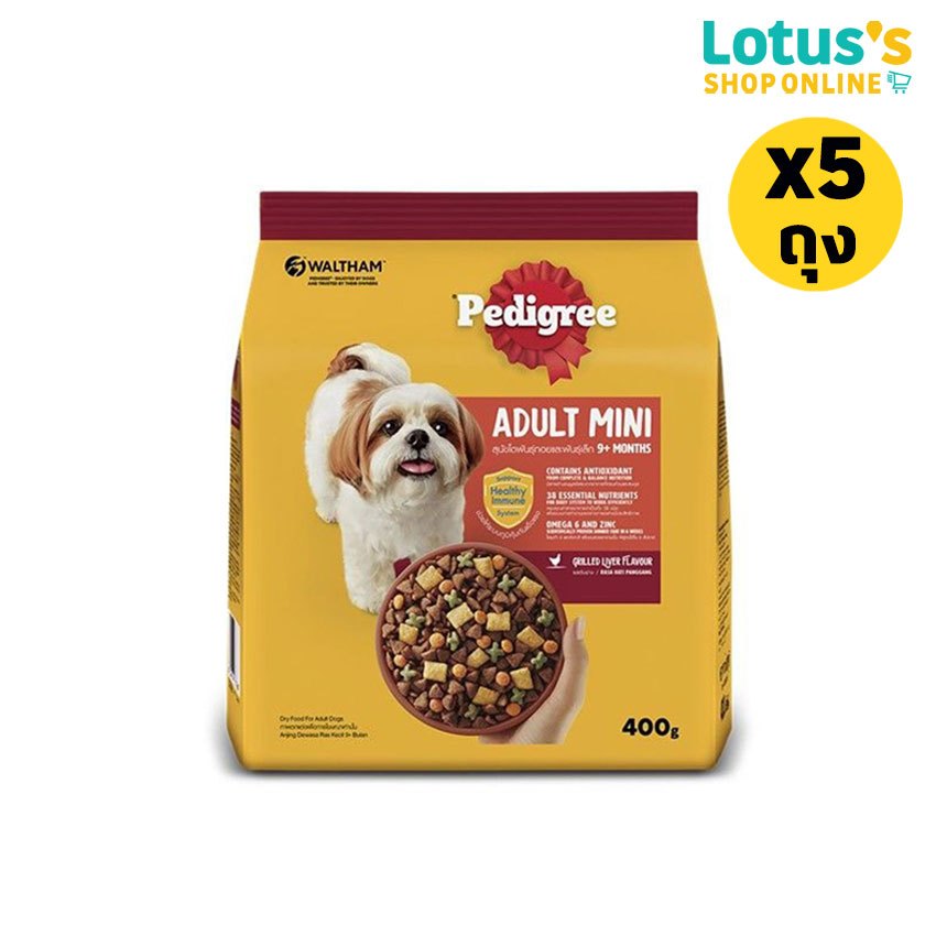 PEDIGREE طعام كلاب جاف 400 غ (5 أكياس) — صورة 8