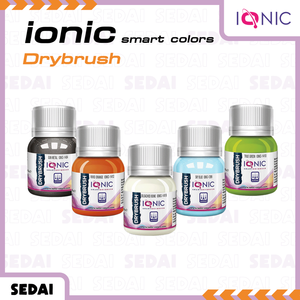 [ ส่งฟรี 🔥 ] IONIC SMART COLORS Drybrush จากประเทศสเปน ขนาด 40ML