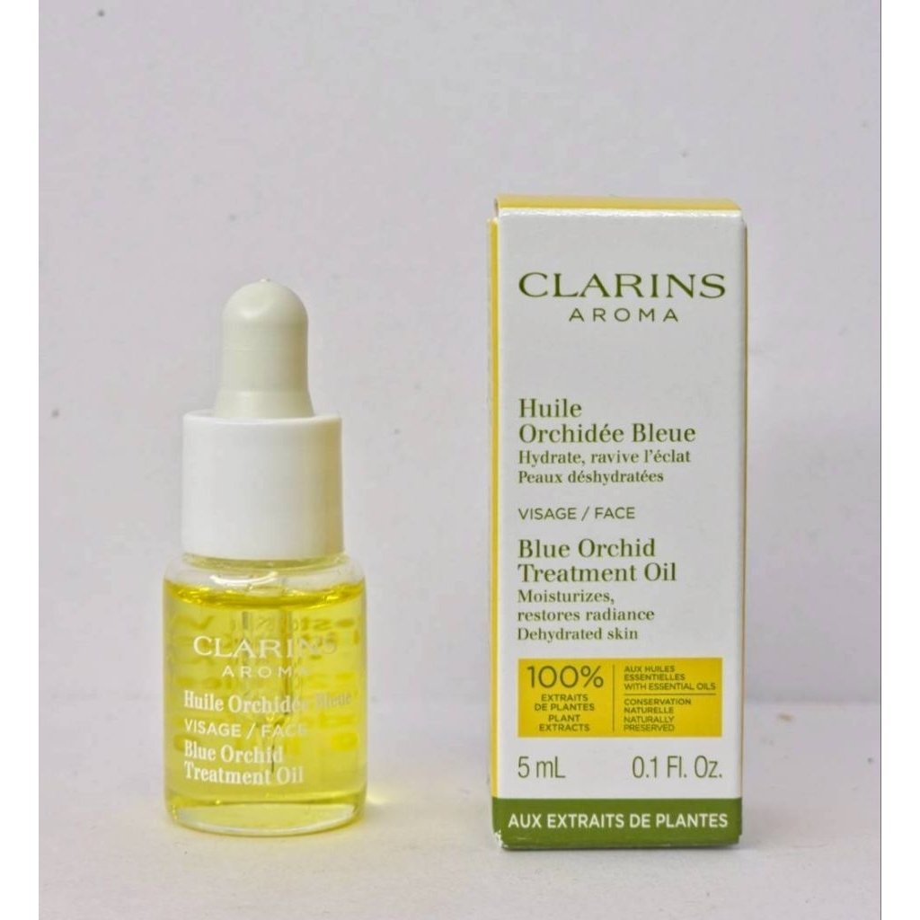 ป้ายไทย C LA R IN S Blue Orchid Face Treatment Oil  2ml/5ml
