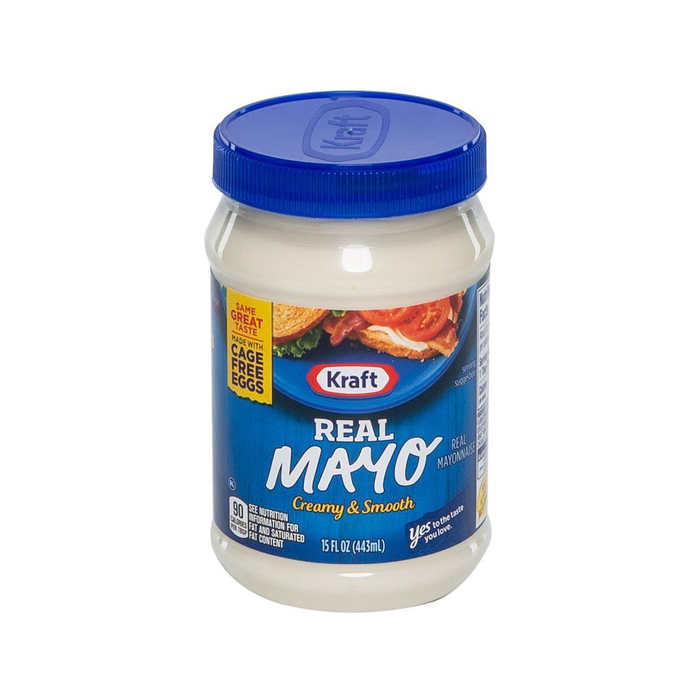 คราฟท์ เรียล มาโย มายองเนส (Kraft Real Mayo Mayonnaise)  443ml มายองเนสสูตรออริจินัล นำเข้าจากอเมริก