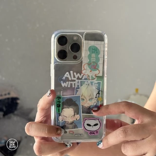 [พร้อมส่ง] เคสใส Always with me (แบบแกะหลังใส่รูปได้)