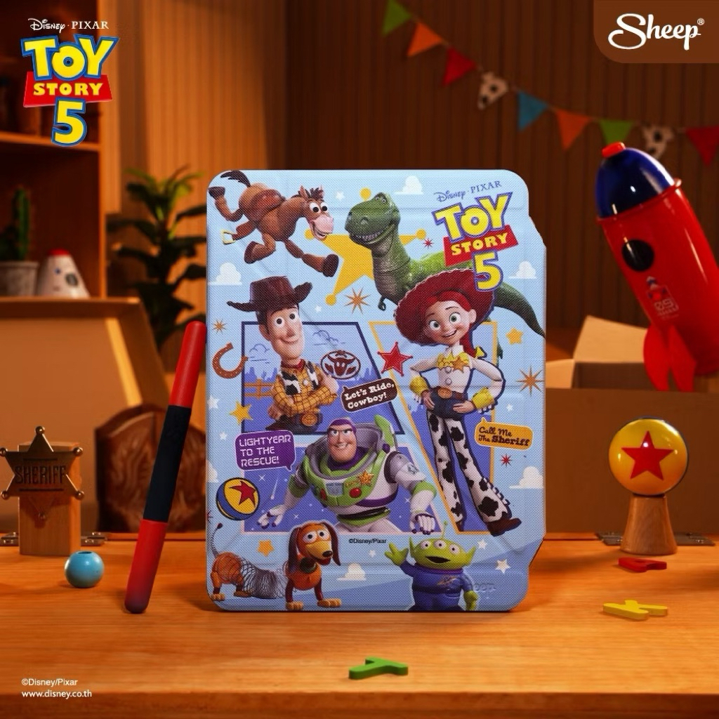 พร้อมส่ง🇹🇭[People] Toy Story 5 Collection เคสสำหรับไอแพด Peopleเคสเก็บปลอกปากกาได้ ฟรี ปลอกปากกา Cas
