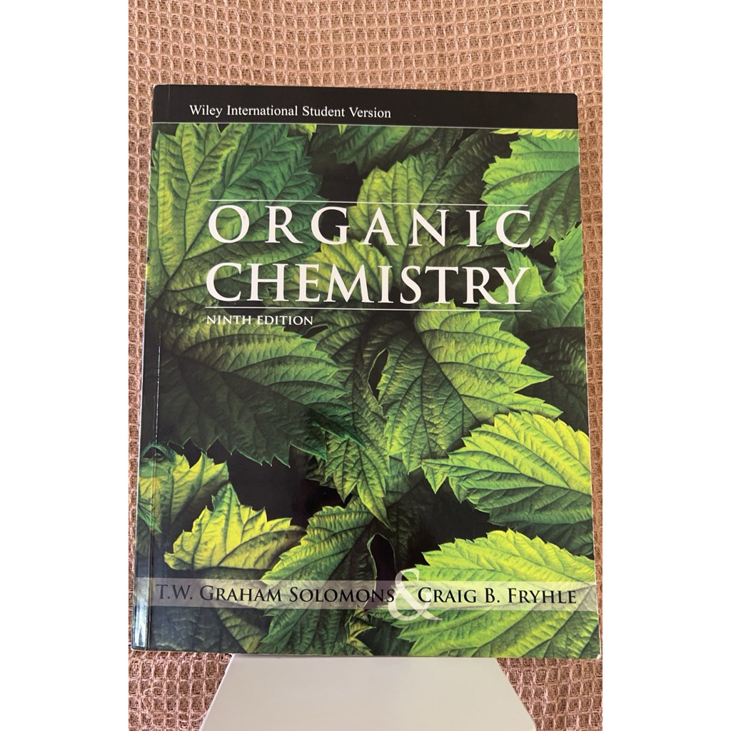 organic chemistry มือสอง