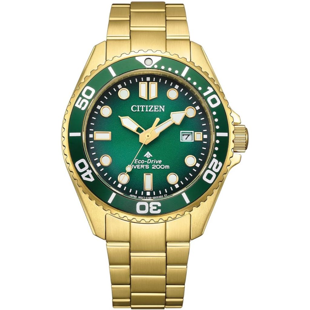 [ส่งตรงจากญี่ปุ่น] CITIZEN PROMASTER MARINE Eco-Drive Diver 200m รุ่น BN0262-59W นาฬิกาข้อมือผู้ชาย 