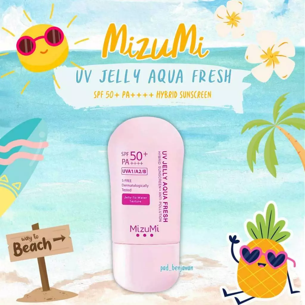 MizuMi UV Sunscreen Serum SPF50+ PA++++ 40g ใช้ทุกวัน thumbnail 6