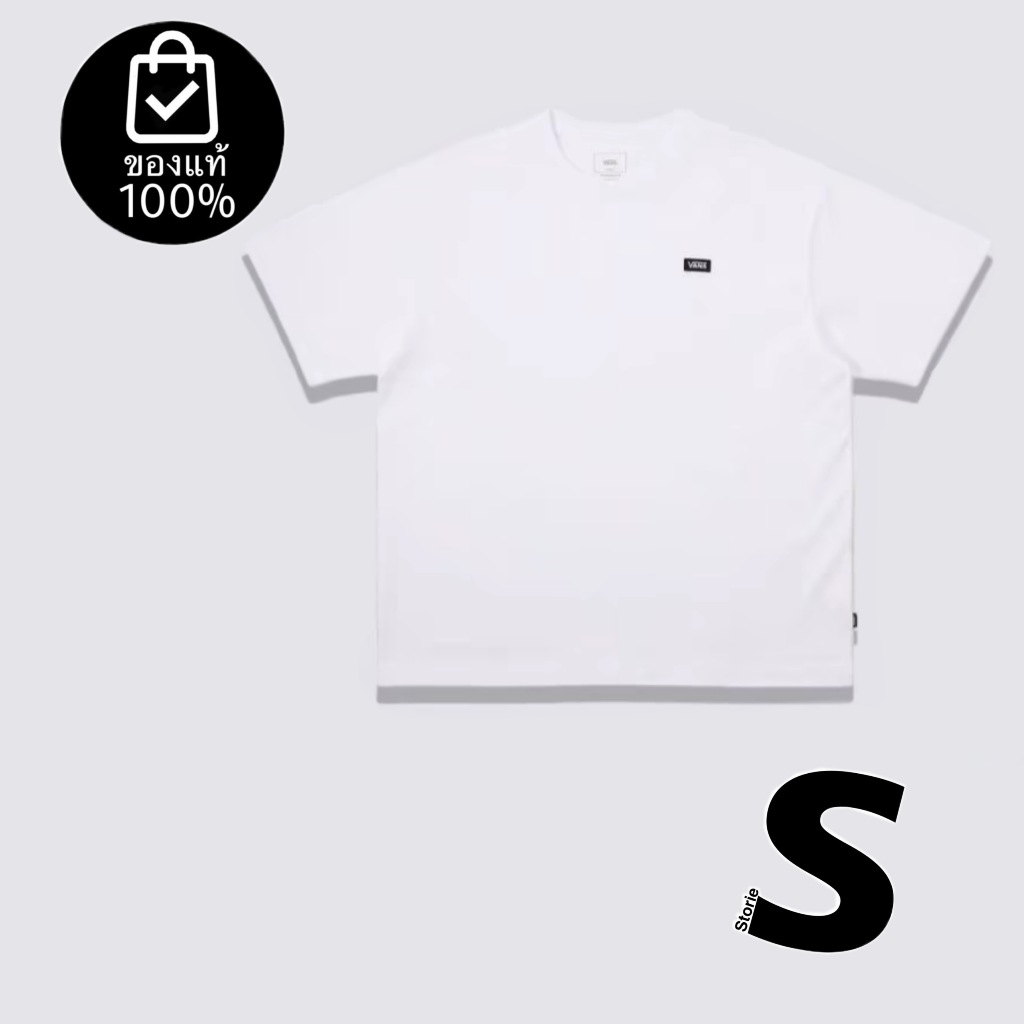 เสื้อVANS SMALL VANS LOGO TEE WHITE สินค้ามีประกันแท้
