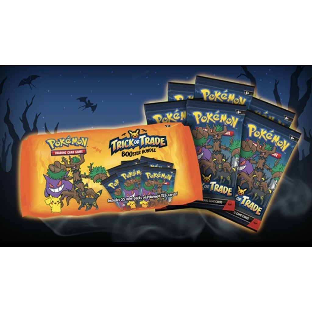 Pokémon TCG: Trick or Trade Booster Bundle 2024