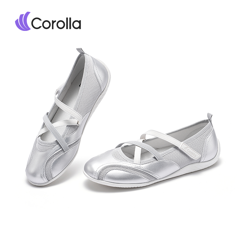 Corolla Ballet รองเท้าบัลเล่ต์ผู้หญิง แมรี่เจน พื้นนุ่ม เบา กันลื่น