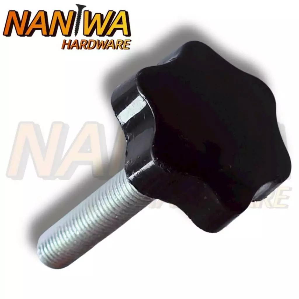 Naniwa สกรูน็อตมือหมุนหัวดอกไม้ (SSB) น็อต ลูกบิด ด้ามจับ มือหมุนดอกไม้ สแตนเลส 304