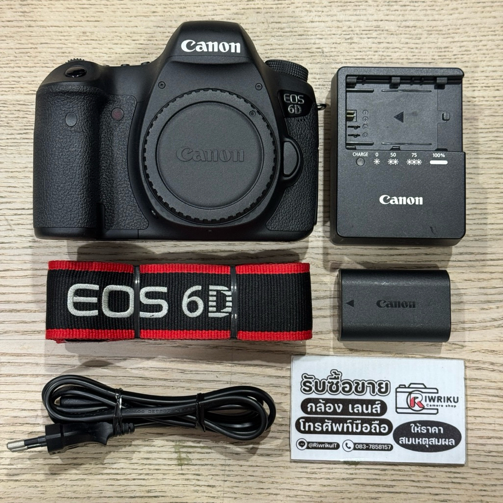 Canon EOS 6D (บอดี้) (2-Hand) สภาพสวยงาม