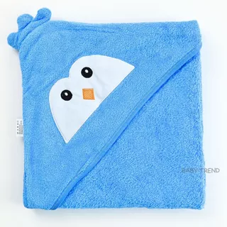 Little Home Baby ผ้าเช็ดตัวหมวกหน้าสัตว์ 80x80cm ผ้านาโนนุ่มๆ ซึมซับน้ำได้ดี ( 1 ผืน ) | Baby trend
