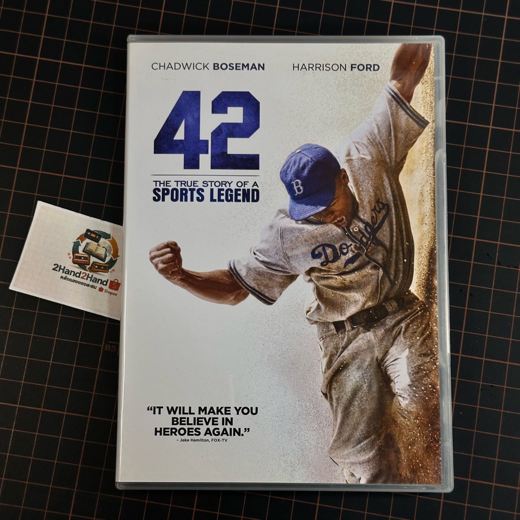 DVD ดีวีดี 42 (DVD, 2013) / ตำนานนักหวดสะท้านโลก zone3 2ภาษา ไทย/eng