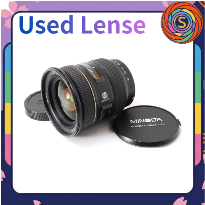 【Secondhand】Minolta AF ZOOM 17-35mm F3.5G Ultra Wide Zoom Lens Sony/Minolta A Mount used pre-loved