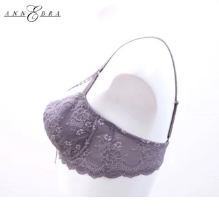 Annebra **1 แถม 1*หมดแล้วหมดเลย**บราตะขอหลัง มีโครง มีฟองน้ำ ทรง1/2เต้า Push Up Bra รุ่น AB1-520
