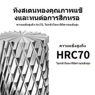 หัวเจียรคาร์ไบด์ ทังสเตน 6 มม. ดอกกัดโรตารี่ A6 C6 F6 L6 M6 สำหรับเจียร ขัด ลบคม โลหะ ไม้ พลาสติก
