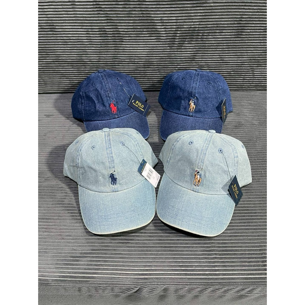 พร้อมส่งในไทย ‼️ หมวกแก๊ปสียีนส์ นำเข้าเองจากเกาหลี 🇰🇷
