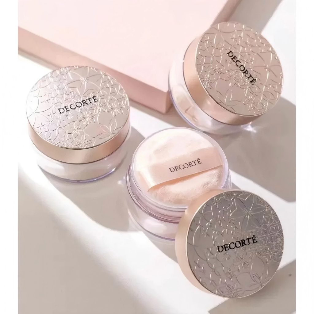 [ของพร้อมส่ง] Decorte Loose Powder 20g #00 #101 แป้งเบสเมคอัพสำหรับใบหน้า มาพร้อมพัฟ