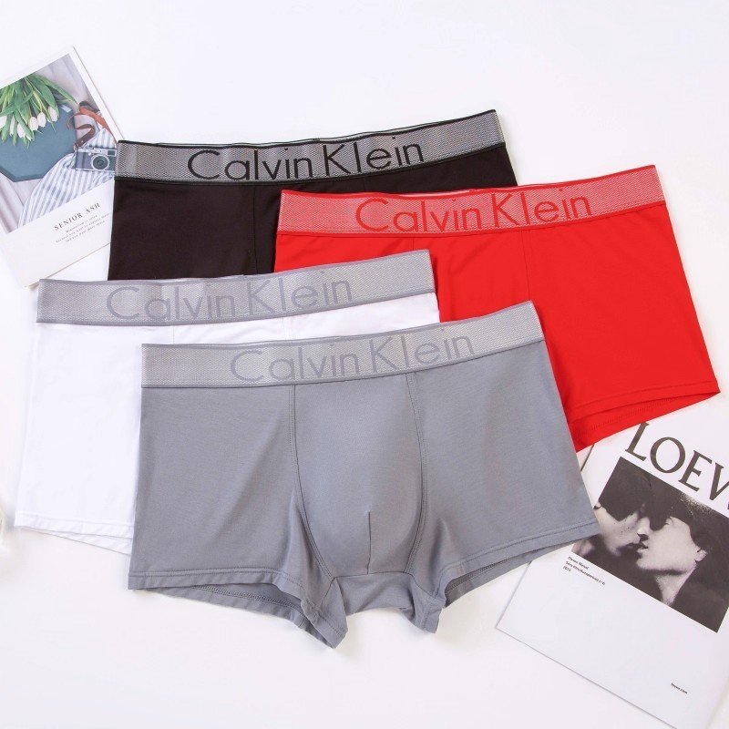 Calvin Klein Underwear Modal Cotton Low Rise Trunks 3-PACK ผ้า Modal Cotton นุ่มสบาย ใส่ได้ทุกวัน รูปแบบ Low Rise สะดวกส