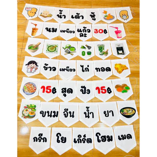 ป้ายผ้าดิบตกแต่งร้านมัทฉะ 🌱🍵(ทนแดด ทนฝนสีไม่เลอะหลุด🚩)