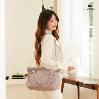 Hadara Moment Series No.38 กระเป๋าสะพาย 19 ช่องการใช้งาน ใส่ IPad ได้ ผ้า Deluxe Nylon น้ำหนักเบา