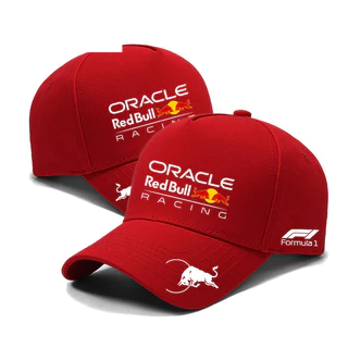 🧢 【หมวกแก๊ป】 Hat/ F1 1 Red Bull Racing Custom Motorcycle Fan and Baseball Fan Hats Izumi Cal Sun Visor Baseball Hat