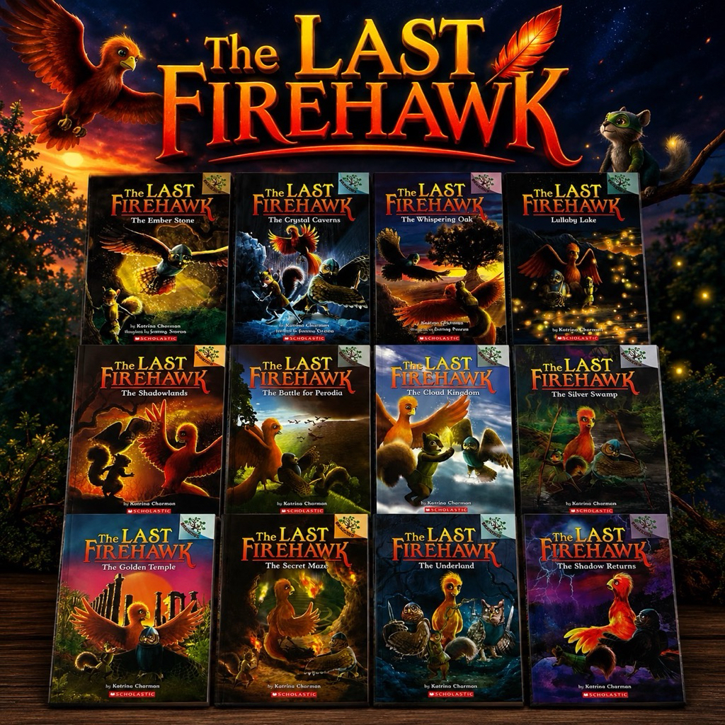 วรรณกรรมเยาวชน แนวแฟนตาซี The Last Firehawk เซต 10-12 เล่ม