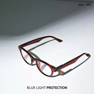 Leon : แว่นสายตายาวกรองแสงสีฟ้า Leon รุ่น RPB เลนส์ Multicoat ขาสปริง น้ำหนักเบา