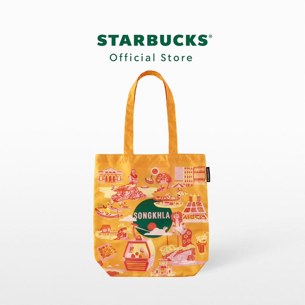 Starbucks Songkhla Discovery Tote Bag กระเป๋าสตาร์บัคส์ A11180336