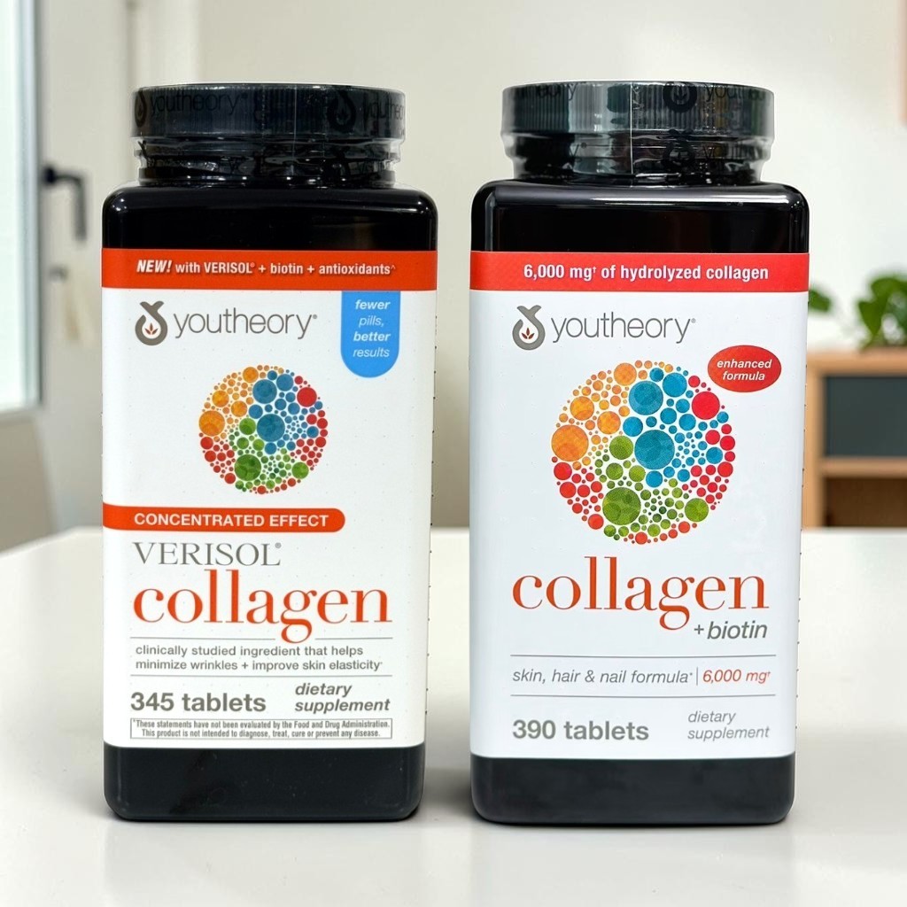 Youtheory Concentrated Effect Verisol Collagen มีสูตรและขนาดให้เลือก