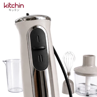 Kitchin เครื่องปั่นมือถือ1000W เครื่องปั่นจุ่ม Immersion Blender1000W อเนกประสงค์ ปรับความเร็ว 2 ระดับ รุ่น KTC1-207-001